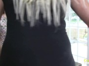 Rebecca Jane Smyth takes what she wants. She licks and fingers her wet pussy and licks her pink anal from behind. 2/16