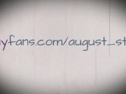 Shaking my ass all over that fat dildo 16/16