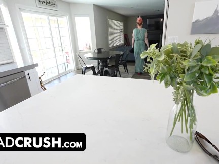 Tiny Step Daughter With Perky Nipps Binky Beaz Sneaky Fucks Step Dad In The Laundry Room - DadCrush