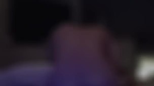 【闇堕ちセックス】友達にまたがって騎乗位！喘ぎ声がうるさすぎるので音量注意！