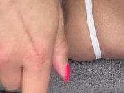 Glitter Vibrating inside of me 6/16