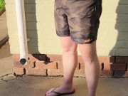 Friend recording me outside 2/16