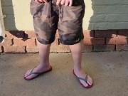 Friend recording me outside 4/16