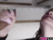 Horny Teen Makes Him Pull Over To Fuck 9/16