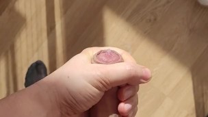 My dick shoots cum