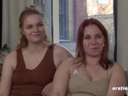 Ersties - Emma hat ihren ersten lesbischen Sex mit der blonden Annabelle 11/16