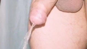 PISSING IN SHOWER
