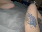 Hungry bitch serves two cocky guys getting double penetration 2/16