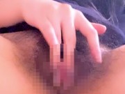 2回連続イキ②脇毛ボーボー素人OLの喘ぎまくりオナニー【個人撮影】 14/16