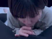 黒髪ショートカットの大学生が濃厚フェラ〇オで口内射精されて口から大量の精子が溢れだしちゃう♡ cum in mouth blowjob 12/16