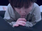 黒髪ショートカットの大学生が濃厚フェラ〇オで口内射精されて口から大量の精子が溢れだしちゃう♡ cum in mouth blowjob 14/16