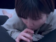 黒髪ショートカットの大学生が濃厚フェラ〇オで口内射精されて口から大量の精子が溢れだしちゃう♡ cum in mouth blowjob 16/16