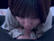 黒髪ショートカットの大学生が濃厚フェラ〇オで口内射精されて口から大量の精子が溢れだしちゃう♡ cum in mouth blowjob 3/16