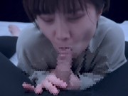 黒髪ショートカットの大学生が濃厚フェラ〇オで口内射精されて口から大量の精子が溢れだしちゃう♡ cum in mouth blowjob 9/16