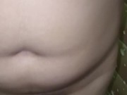 Hot cum with hot piss coming out from her tight pussy 15/16