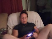 This Slut Just Doesn't Care (upskirt and panty tease)