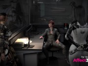 Scifi futa babes having threesome sex in a 3d animation by Rikolo 5/16