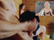 REACCIONANDO a SAUNA ADVENTURE / Le hace una PAJA cuando SE VA SU NOVIO de la sauna 1/16