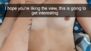 Snapchat Cuckold Sharing Your Wife With Another Men and taking the condom off