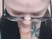 getting deep throated by horny, Red headed, BBW, cam girl. 9/16