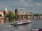 Jenny Wild shares a fuck with boyfriend with MILF stepmom Tiny Tina 1/16