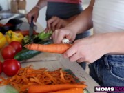 Jenny Wild shares a fuck with boyfriend with MILF stepmom Tiny Tina 2/16