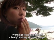 Japanese amateur way up in Akita Prefecture is picked up for a quick love hotel tryst featuring a very unique bathtub 1/16