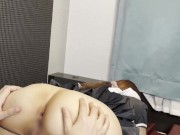 【メンズエステ裏講習】【スマホ主観】おっとり巨乳美女にマッサージを教えていたらムラムラしてきたので生挿入してあげたら喜んでたからたっぷり中に出してあげたｗｗｗ 4/16