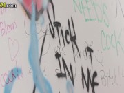 CFNM babes sucking gloryhole dicks 16/16