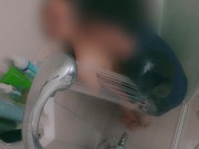 天啊这次潮吹也喷太多了 🤭 洗澡时挑逗男友～他直接冲进来干爆！ 6/16