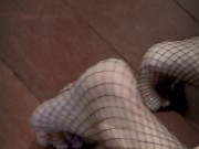 Husband filming his wife giving a blowjob kneeling. 9/16