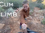 Girl gets caught by climbers while getting a dangerous facial 2/16