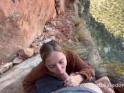 Girl gets caught by climbers while getting a dangerous facial 6/16