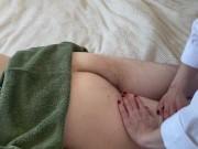 Массажистка разрешила трахнуть свои сексуальные бедра 3/16