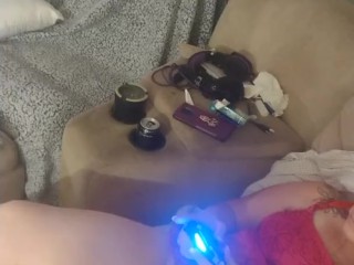 Sexy Horny Milf Lifts Up Her Dress and Let’s Me Stoke My Cock While She Plays Fortnite