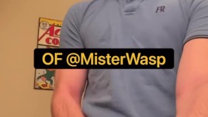 Irish Man About to Cum