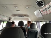 Незнакомка подрочила и отсосала мой член в общественном автобусе 1/16