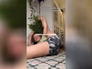 virgin behaves naughty on camera 6/16