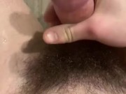 Close Up of Big Dick and Hairy Bush 4/16