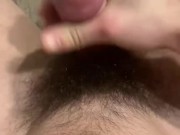 Close Up of Big Dick and Hairy Bush