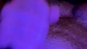 Jerking cock