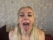 Cute Slutty Ahegao Face Blowjob With Cum Countdown  - Remi Reagan 4/16