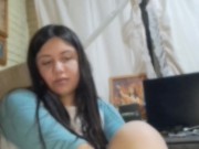 POV tu esposa caliente te chupa la verga para que te la cojas 1/16