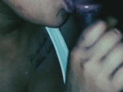 Giving him a quick blowjob 💋 10/16