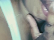 Giving him a quick blowjob 💋 5/16