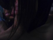 hot girlfriend milf deepthroats and swallows full load 12/16