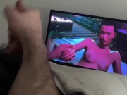 Masturbation devant cyberpunk V