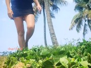 Famous Tiktoker Pissing under Palm trees on a Rave Party 4/16