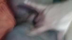 I'm sucking my cock toy