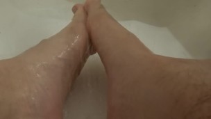 Cum wash my feet for me